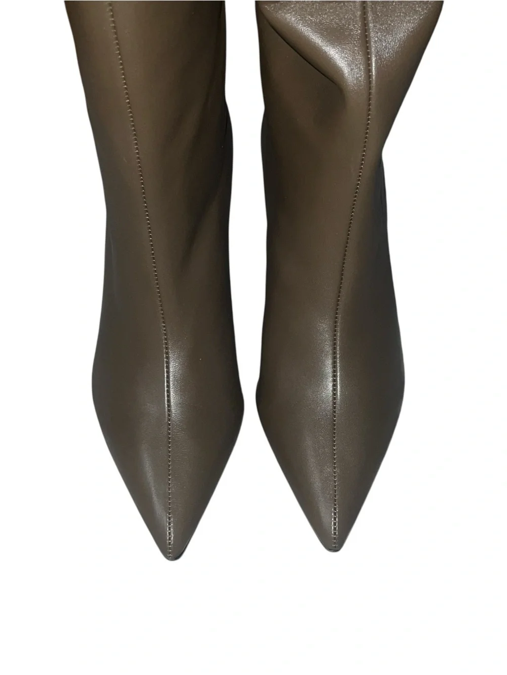 NEW NIB STAUD Sebastian Over The Knee Boots In Truffle Leather